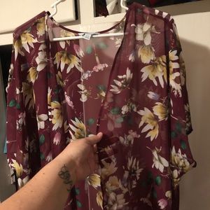 Short Sleeved Kimono
